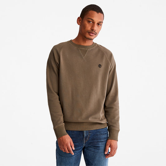 Mens Timberland Exeter River Sweatshirt for Men in Dark Green