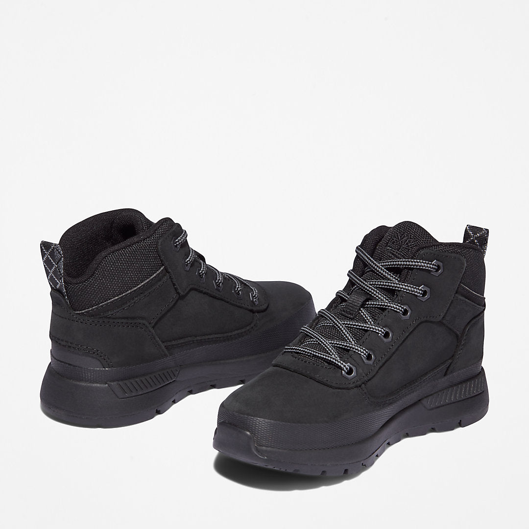 Kids Timberland Field Trekker Hiking Boot for Youth in Black