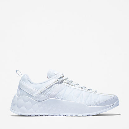 Mens Timberland Solar Wave Mesh Sneaker for Men in White