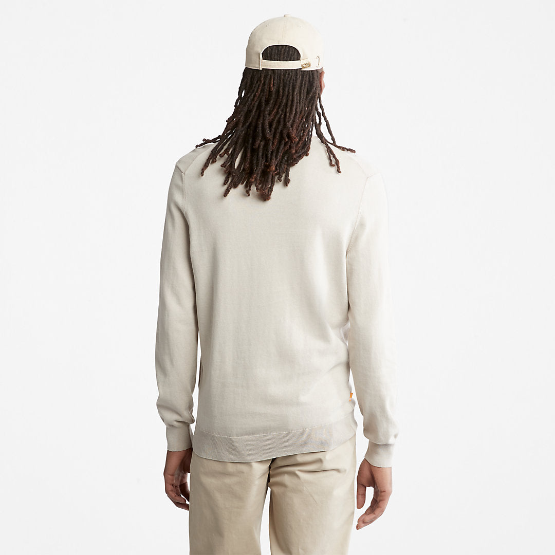 Mens Timberland EK+ Lightweight Jumper for Men in Beige
