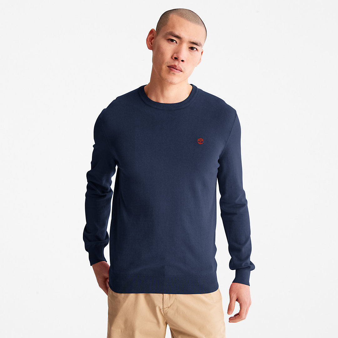 Mens Timberland EK+ Lightweight Jumper for Men in Navy