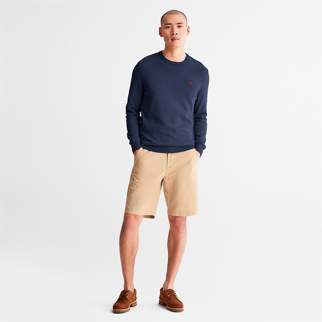 Mens Timberland EK+ Lightweight Jumper for Men in Navy