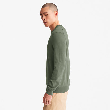 Mens Timberland EK+ Lightweight Jumper for Men in Dark Green