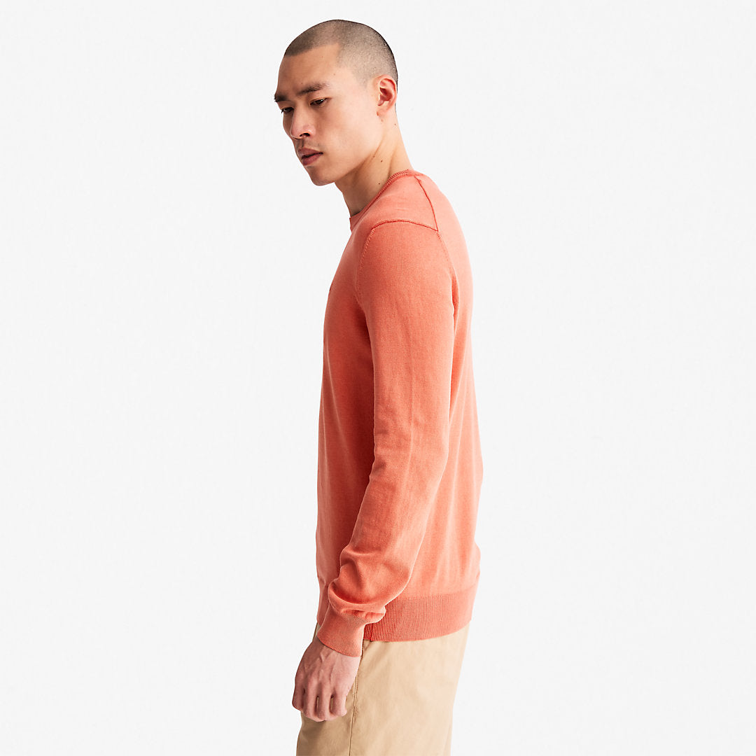 Mens Timberland EK+ Lightweight Jumper for Men in Orange