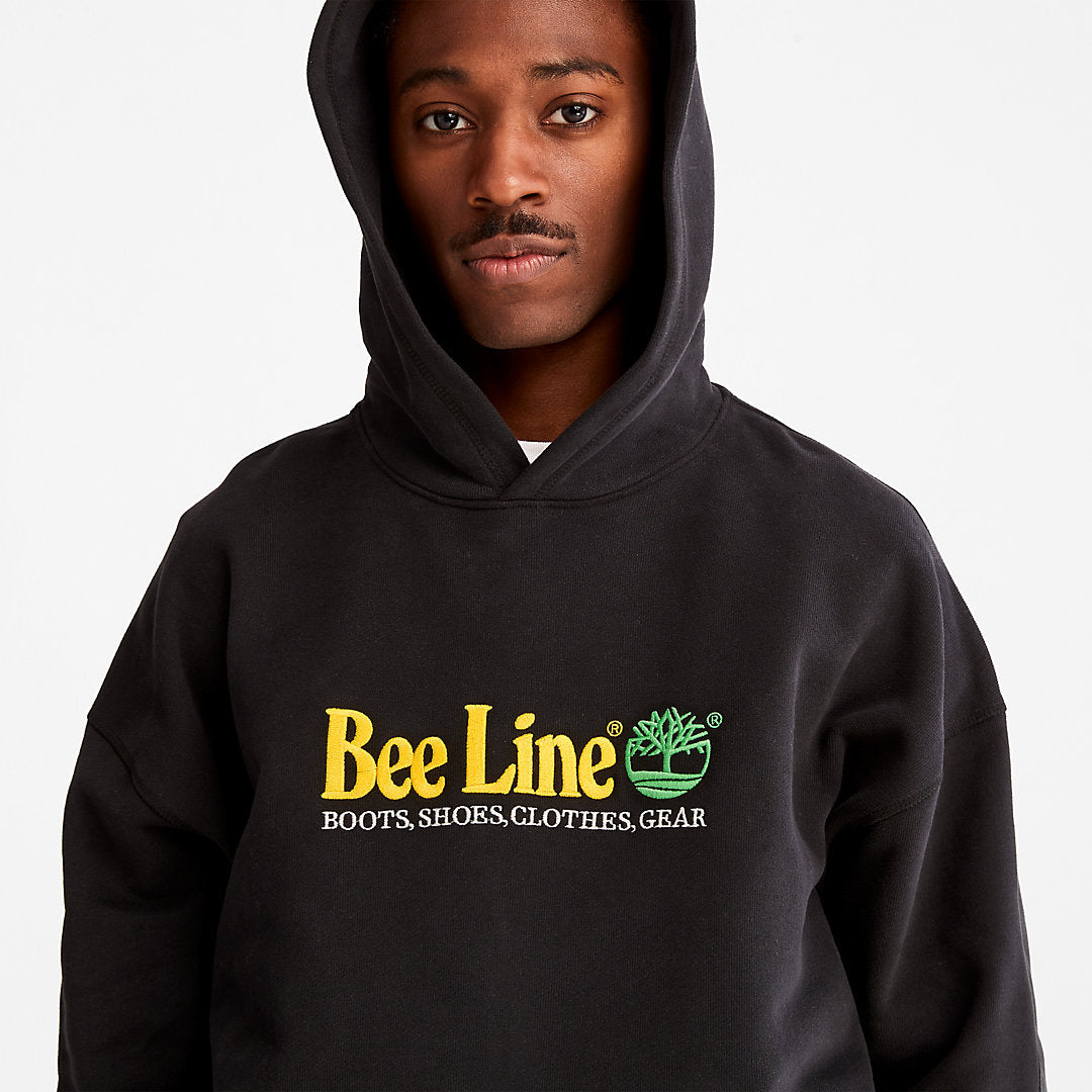 Mens Timberland Bee Line x Timberland® Logo Hoodie in Black