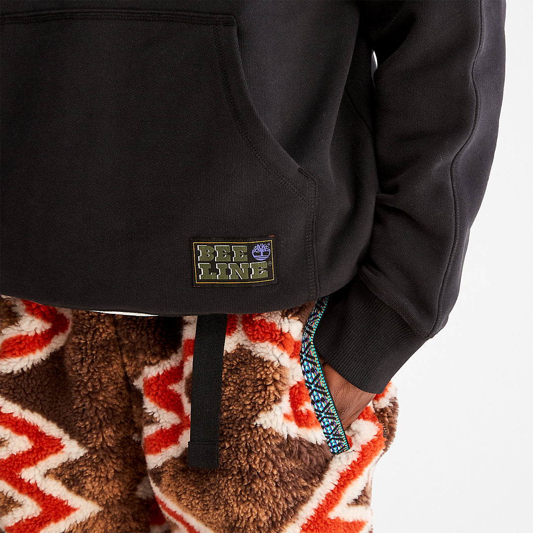 Mens Timberland Bee Line x Timberland® Logo Hoodie in Black