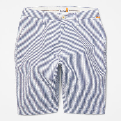Mens Timberland Seersucker Shorts for Men in Blue