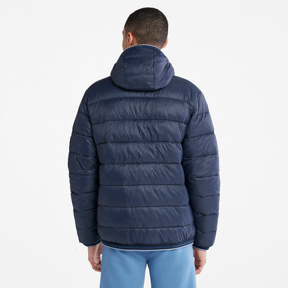 Mens Timberland Garfield Hooded Puffer Jacket for Men in Navy