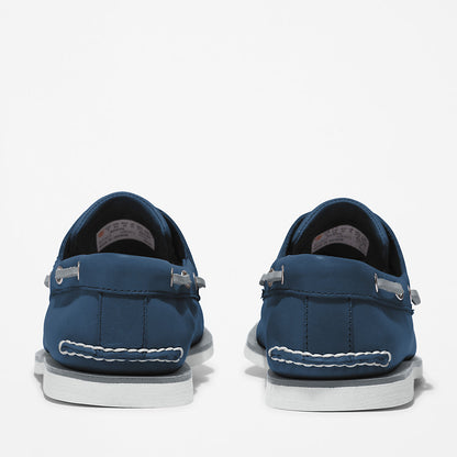 Mens Timberland Timberland® 2-Eye Classic Boat Shoe for Men in Navy
