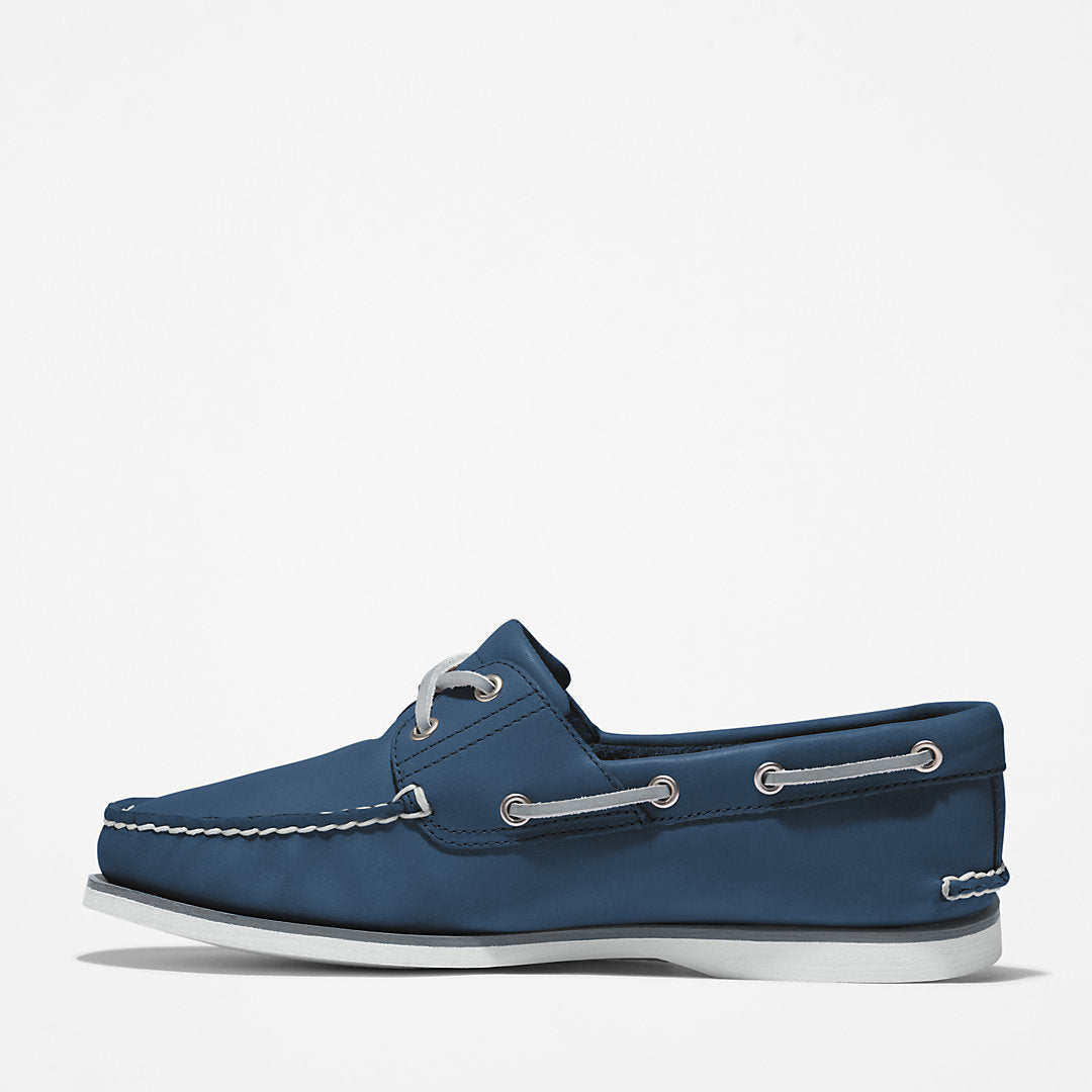 Mens Timberland Timberland® 2-Eye Classic Boat Shoe for Men in Navy
