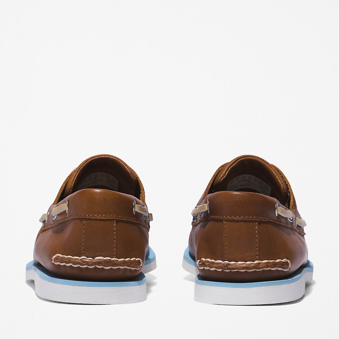 Mens Timberland Timberland® 2-Eye Classic Boat Shoe for Men in Brown