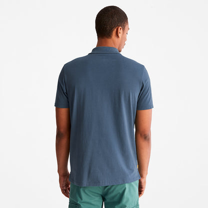 Mens Timberland Outdoor Heritage EK+ Polo Shirt for Men in Blue