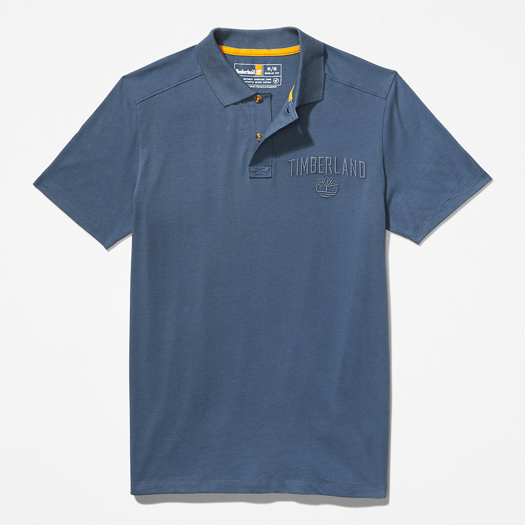 Mens Timberland Outdoor Heritage EK+ Polo Shirt for Men in Blue