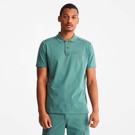 Mens Timberland Outdoor Heritage EK+ Polo Shirt for Men in Green