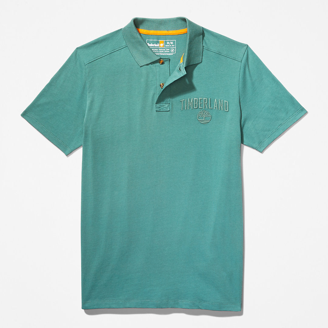 Mens Timberland Outdoor Heritage EK+ Polo Shirt for Men in Green