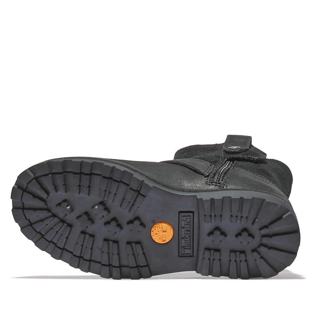 Kids Timberland Courma Kid Side-zip Winter Boot for Youth in Black