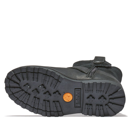 Kids Timberland Courma Kid Side-zip Winter Boot for Youth in Black