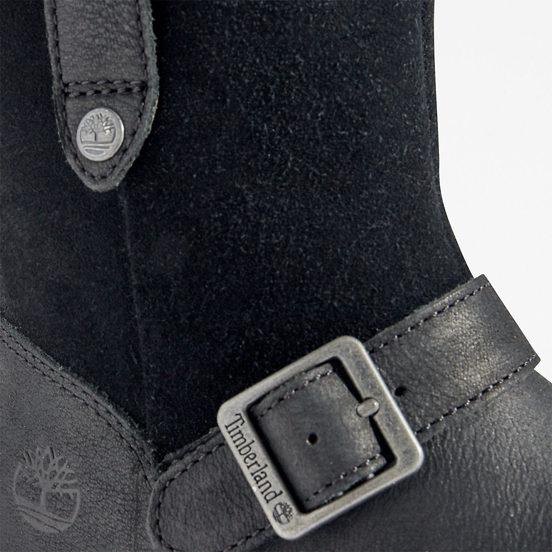 Kids Timberland Courma Kid Side-zip Winter Boot for Youth in Black