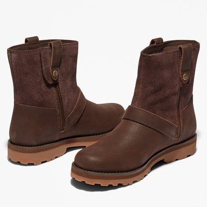 Kids Timberland Courma Kid Side-zip Winter Boot for Junior in Dark Brown
