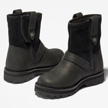 Kids Timberland Courma Kid Side-zip Winter Boot for Toddler in Black