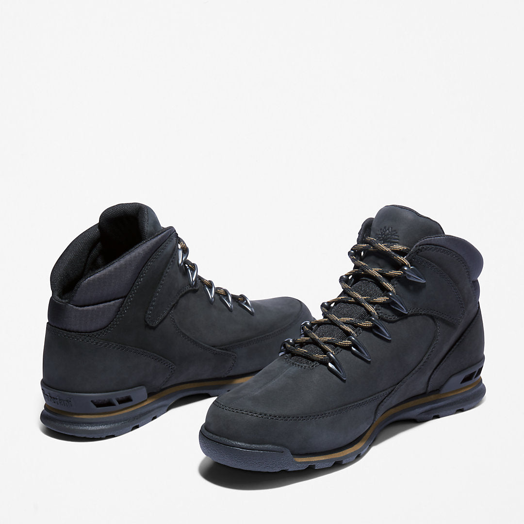Mens Timberland Euro Rock Mid Hiker for Men in Black