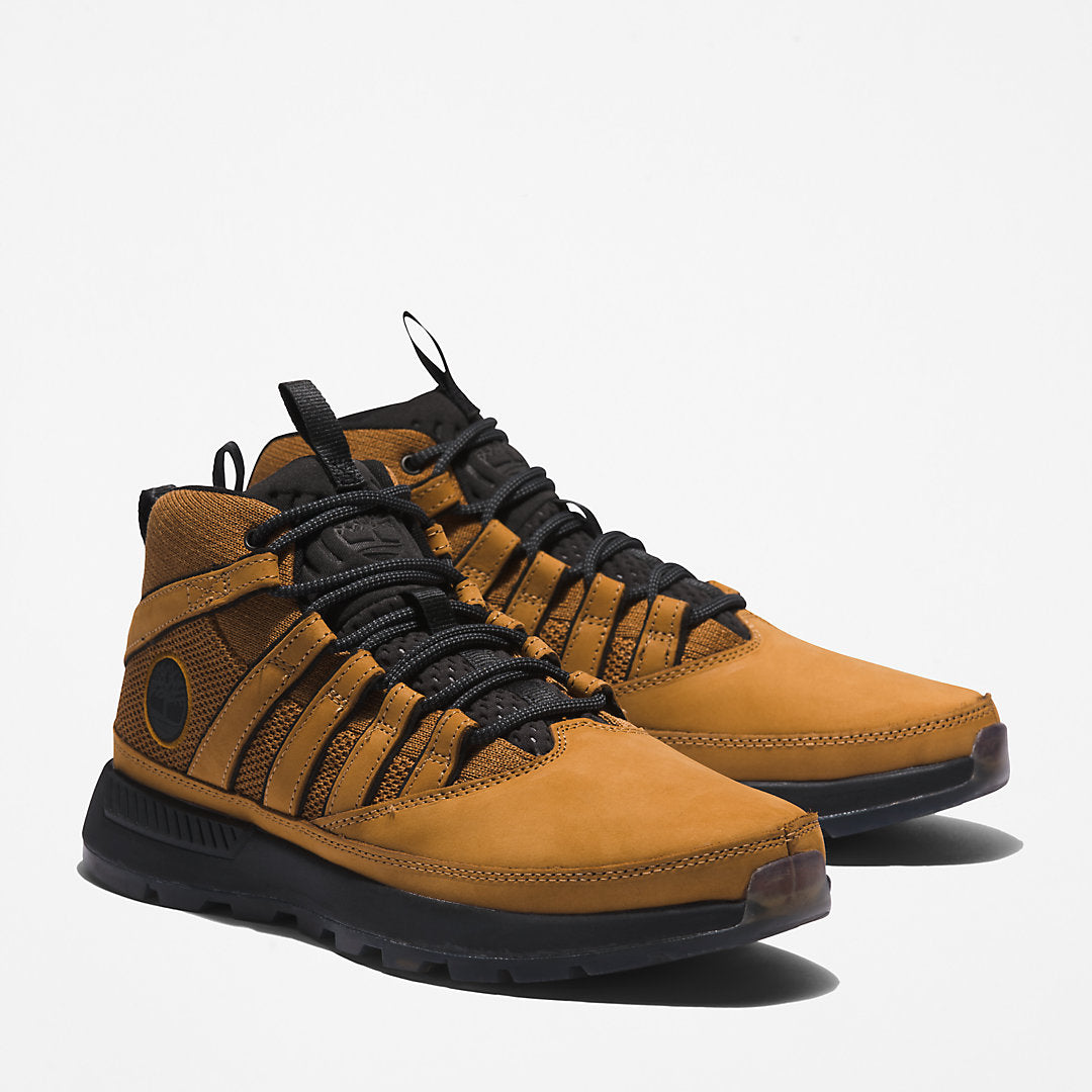 Mens Timberland Euro Trekker Hiking Boot for Men in Yellow