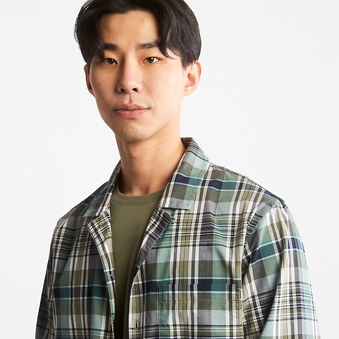 Mens Timberland Outdoor Heritage Check Shirt for Men in Green