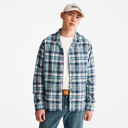 Mens Timberland Outdoor Heritage Check Shirt for Men in Blue