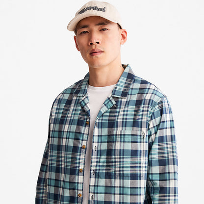 Mens Timberland Outdoor Heritage Check Shirt for Men in Blue