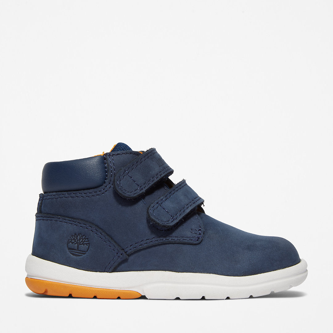 Kids Timberland Toddle Tracks Velcro Chukka for Toddler in Navy