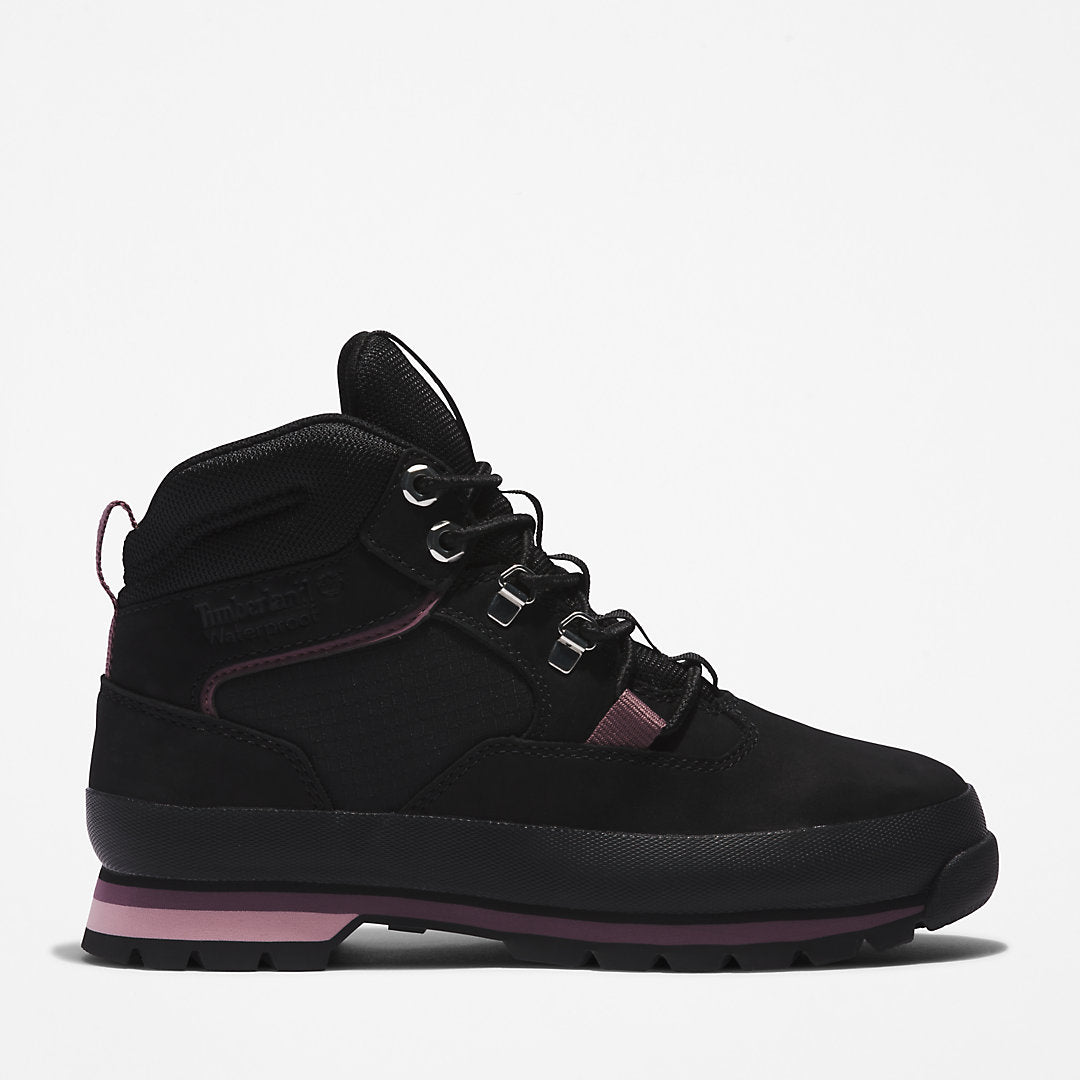 Womens Timberland Euro Hiker Hiking Boot for Women in Black