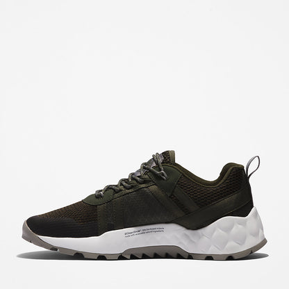 Mens Timberland GreenStride™ Solar Wave LT Trainer for Men in Dark Green