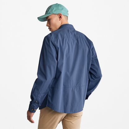 Mens Timberland Outdoor Heritage EK+ Overshirt for Men in Navy