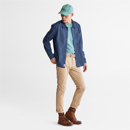 Mens Timberland Outdoor Heritage EK+ Overshirt for Men in Navy