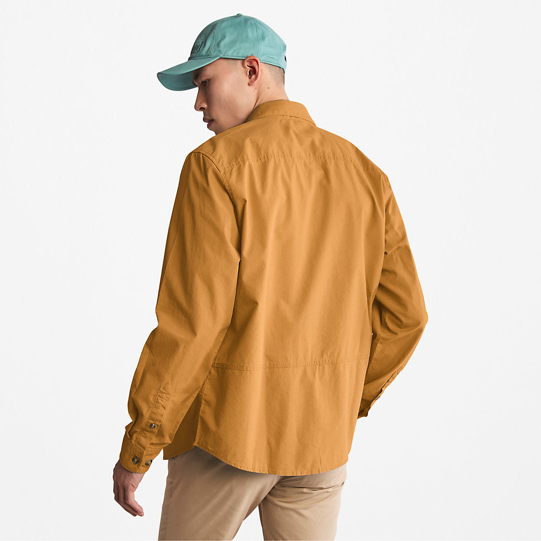Mens Timberland Outdoor Heritage EK+ Overshirt for Men in Brown
