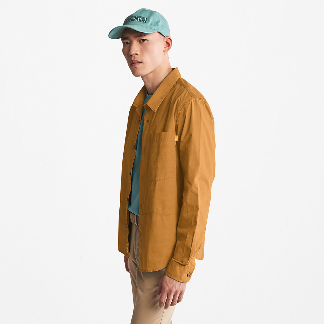 Mens Timberland Outdoor Heritage EK+ Overshirt for Men in Brown