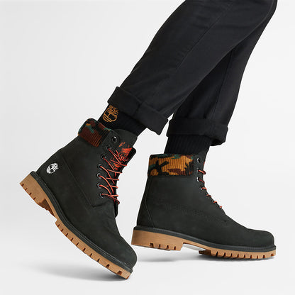 Mens Timberland Timberland® Heritage 6 Inch Winter Boot for Men in Black/Camo