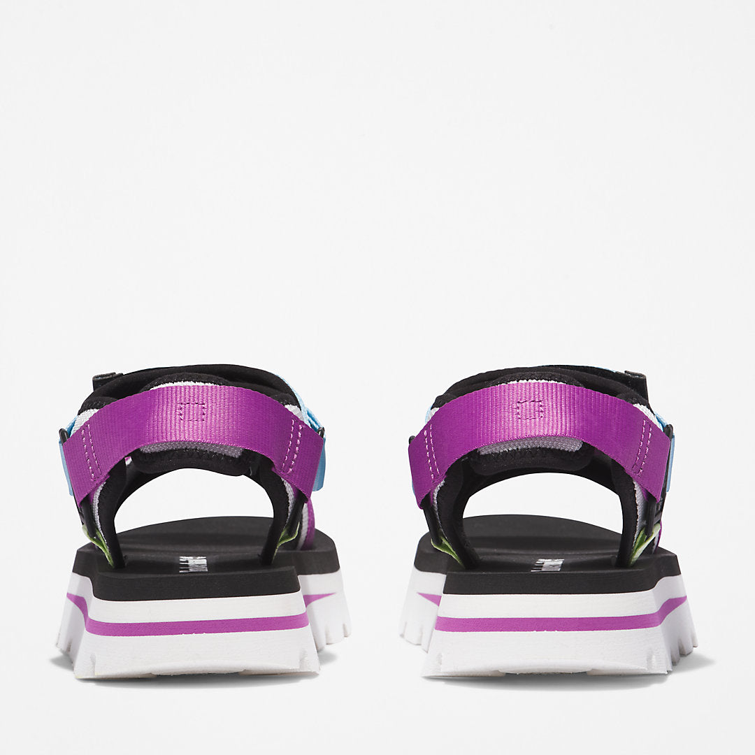 Womens Timberland Euro Swift Ankle-Strap Sandal for Women in Purple