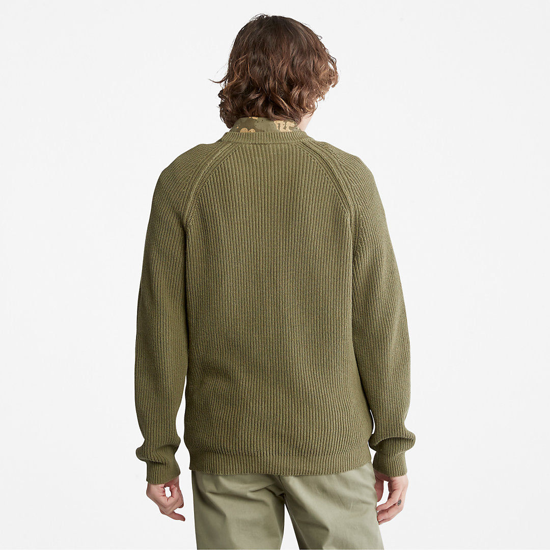 Mens Timberland Outdoor Heritage EK+ Sweater for Men in Dark Green