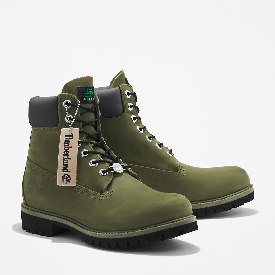 Mens Timberland Timberland® Premium 6 Inch Boot for Men in Dark Green