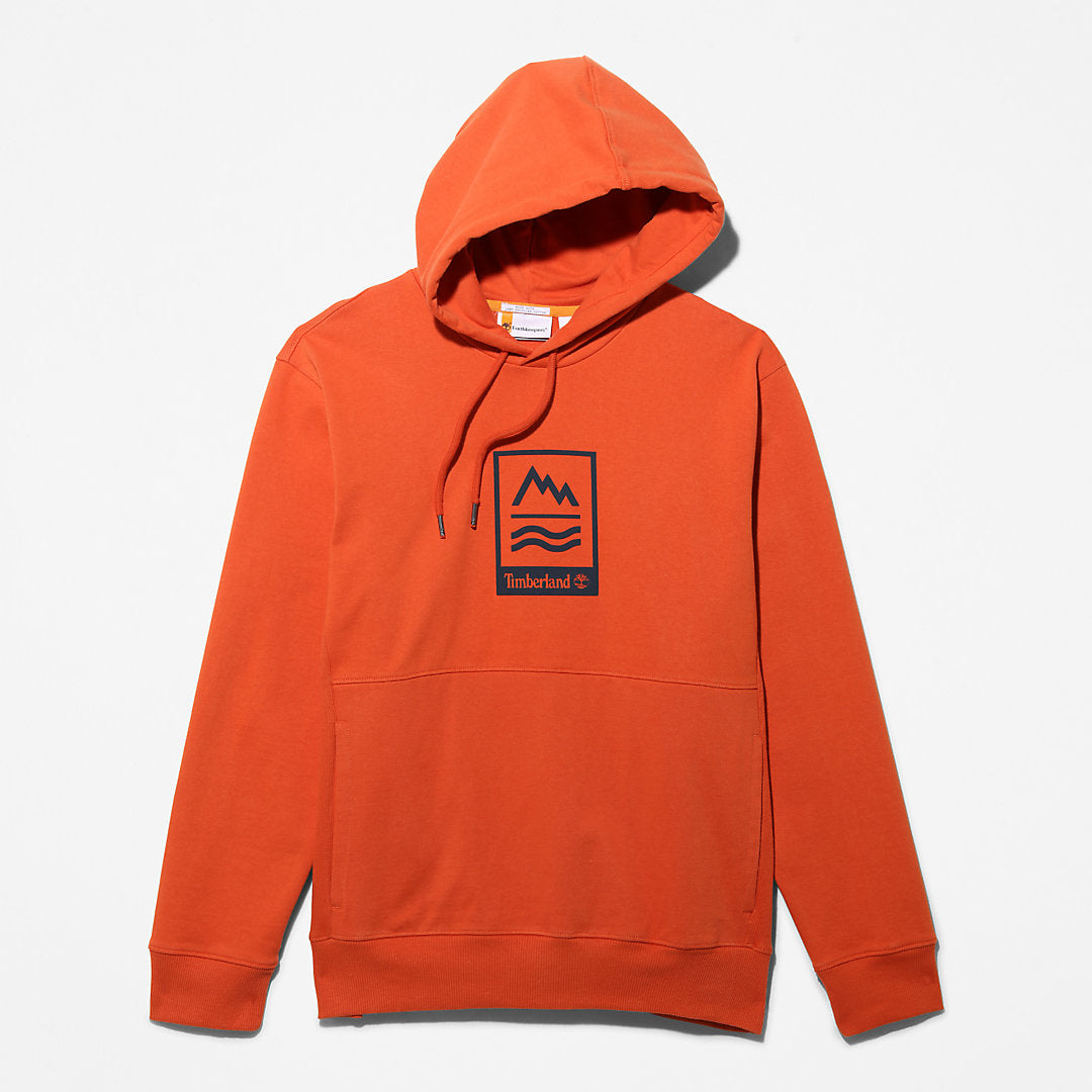 Mens Timberland Mountains-to-Rivers Hoodie for Men in Orange