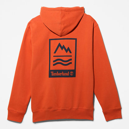 Mens Timberland Mountains-to-Rivers Hoodie for Men in Orange