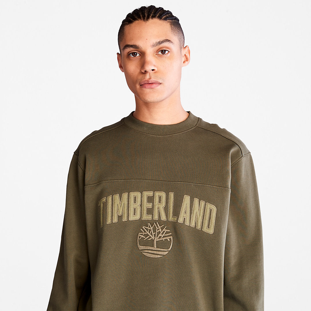Mens Timberland Outdoor Heritage EK+ Sweatshirt for Men in Dark Green