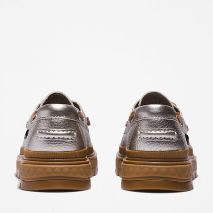 Womens Timberland GreenStride™ Ray City Boat Shoe for Women in Silver
