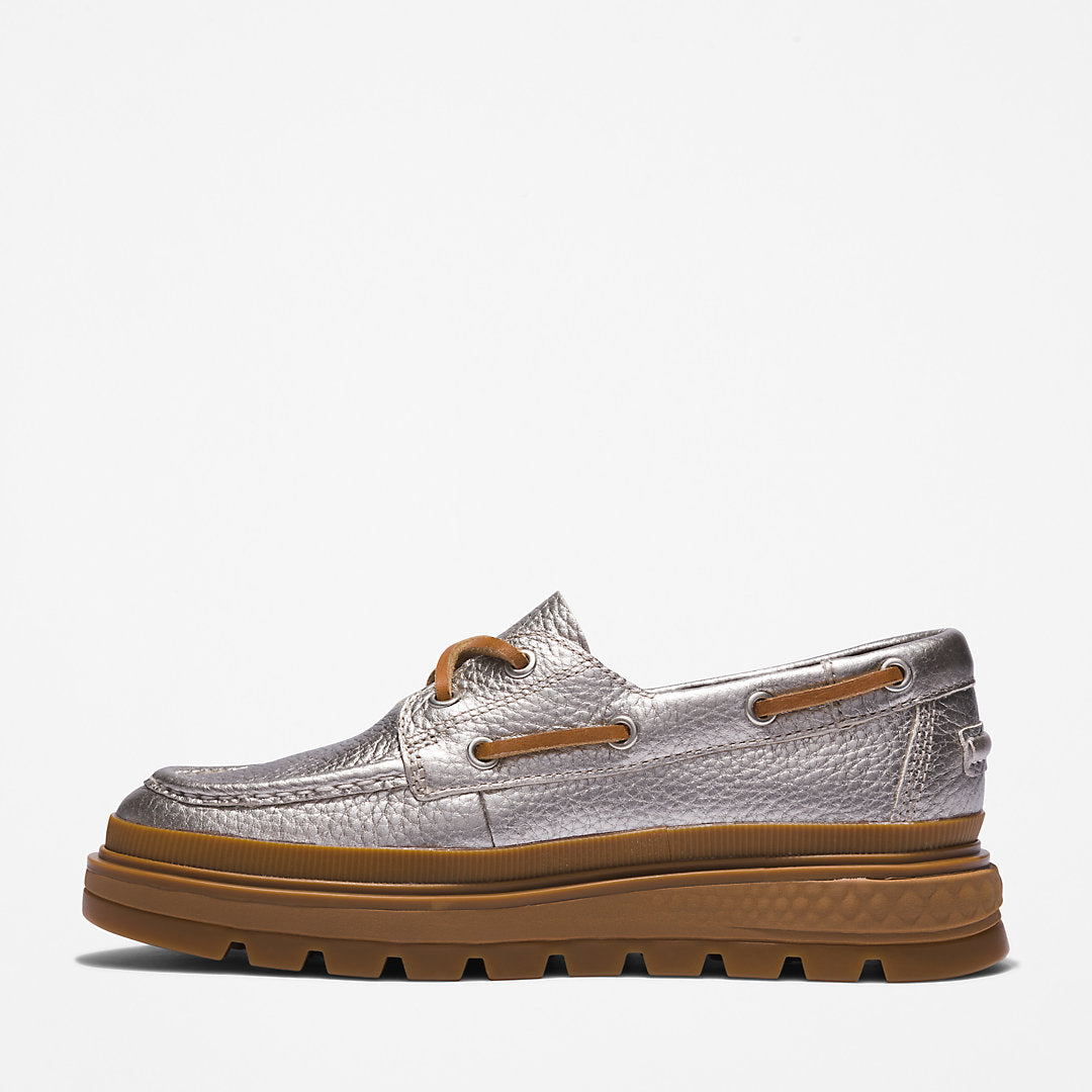Womens Timberland GreenStride™ Ray City Boat Shoe for Women in Silver