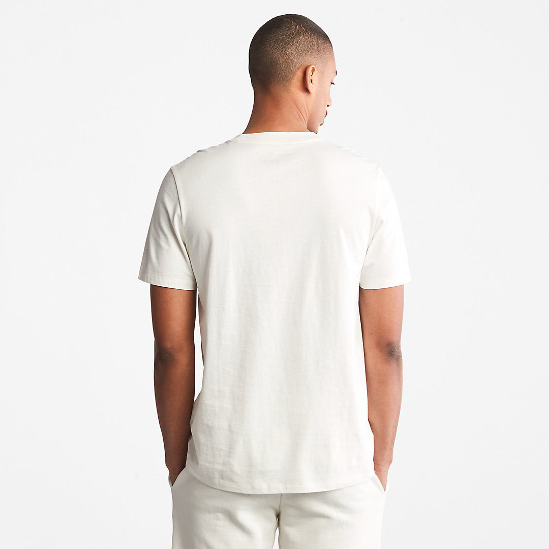 Mens Timberland Outdoor Heritage EK+ Graphic T-Shirt for Men in White
