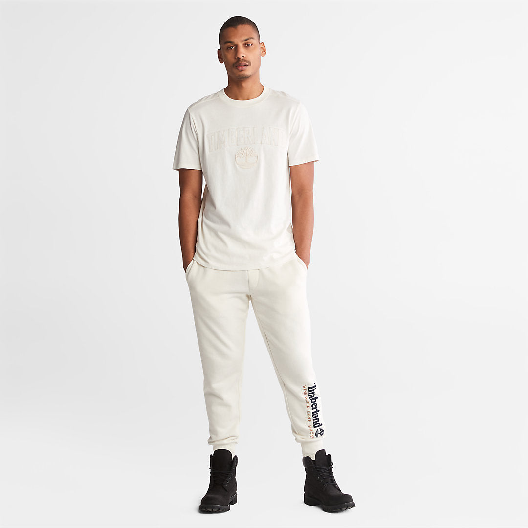 Mens Timberland Outdoor Heritage EK+ Graphic T-Shirt for Men in White