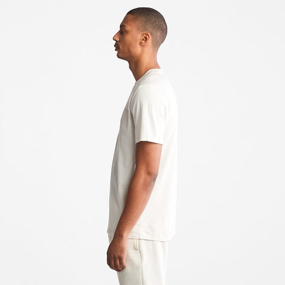 Mens Timberland Outdoor Heritage EK+ Graphic T-Shirt for Men in White