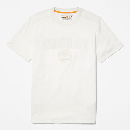 Mens Timberland Outdoor Heritage EK+ Graphic T-Shirt for Men in White