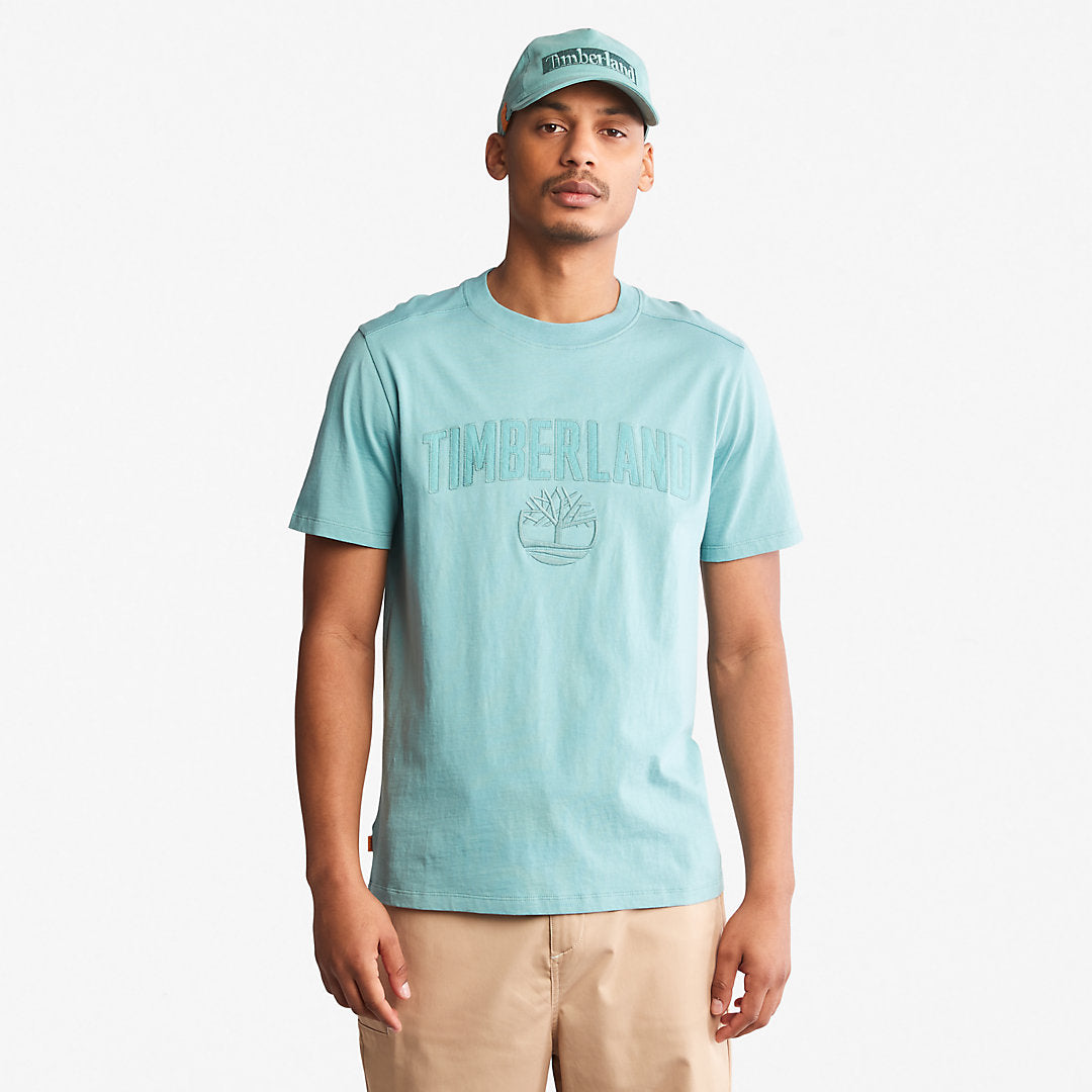 Mens Timberland Outdoor Heritage EK+ Graphic T-Shirt for Men in Green